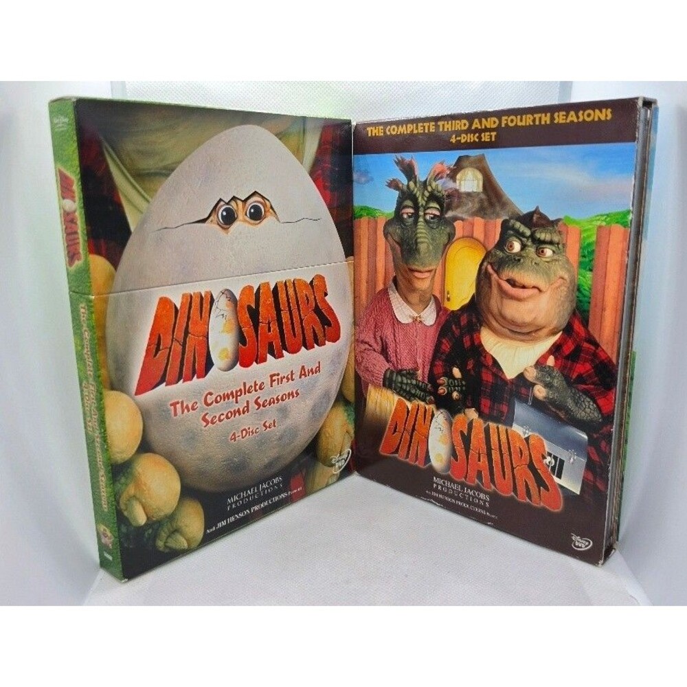 Dinosaurs: The Complete Series (DVD, 8-Discs) Seasons 1-4 Box Set